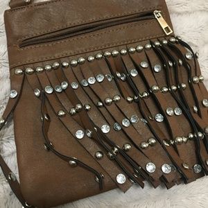Fringe Crossbody Purse Bling Festival/ Concert Bag